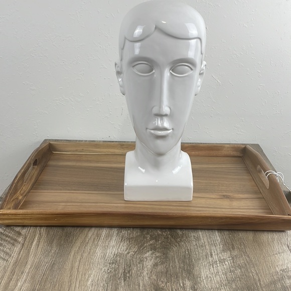 Martha Stewart Acacia Wood Tray NWT - Picture 6 of 6